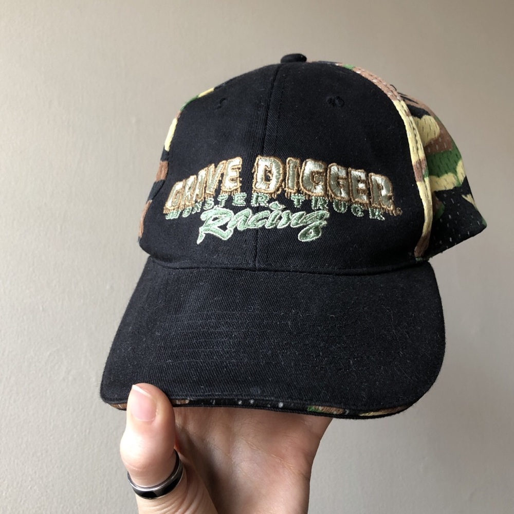 Grave digger baseball cap